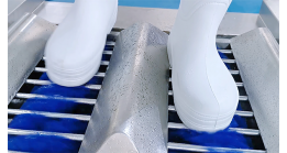 What is the purpose of a sole cleaning machine?
